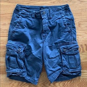 Dark blue American Eagle Extreme Flex Shorts